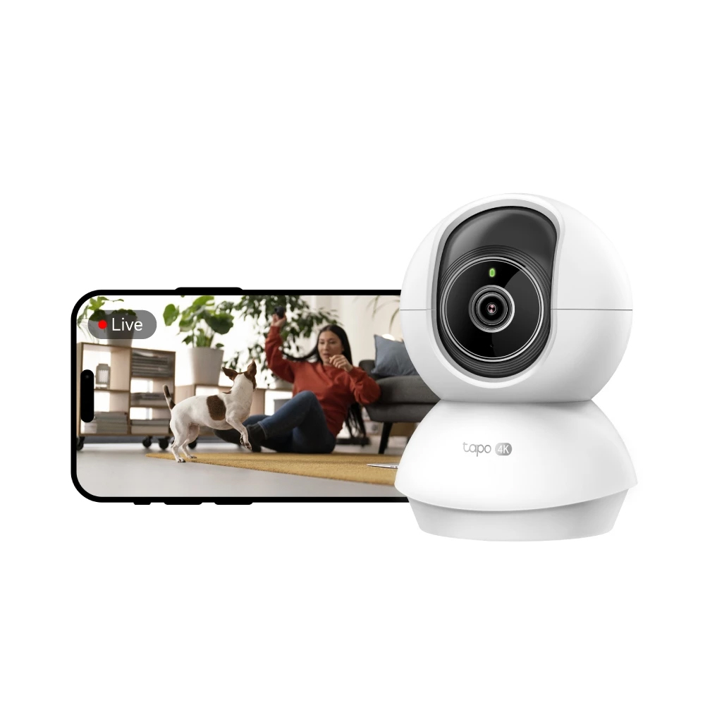【TP-Link】Tapo C250 4K 800萬 Wi-Fi監視器 可旋轉攝影機 AI家庭防護 寵物偵測 嬰兒哭聲偵測