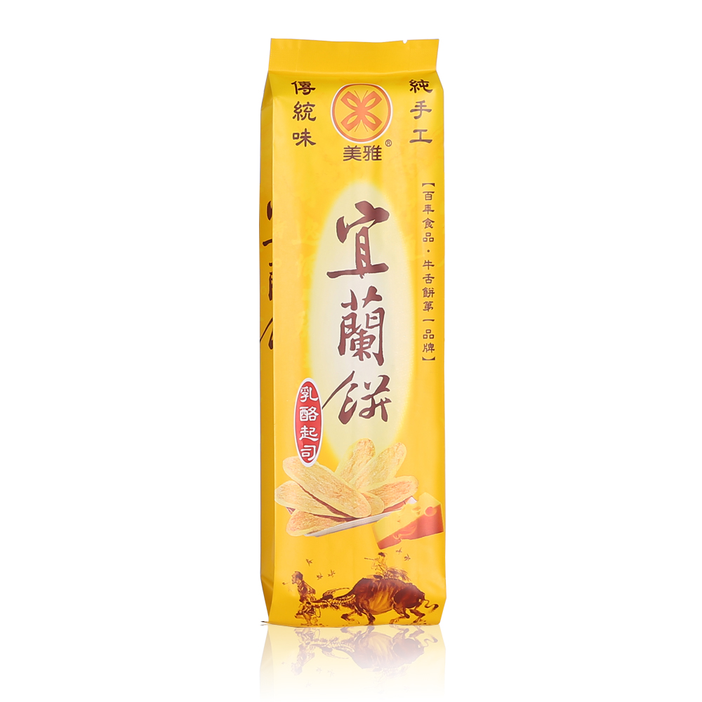 美雅宜蘭餅 宜蘭餅-乳酪起司x15包 (4片/包)