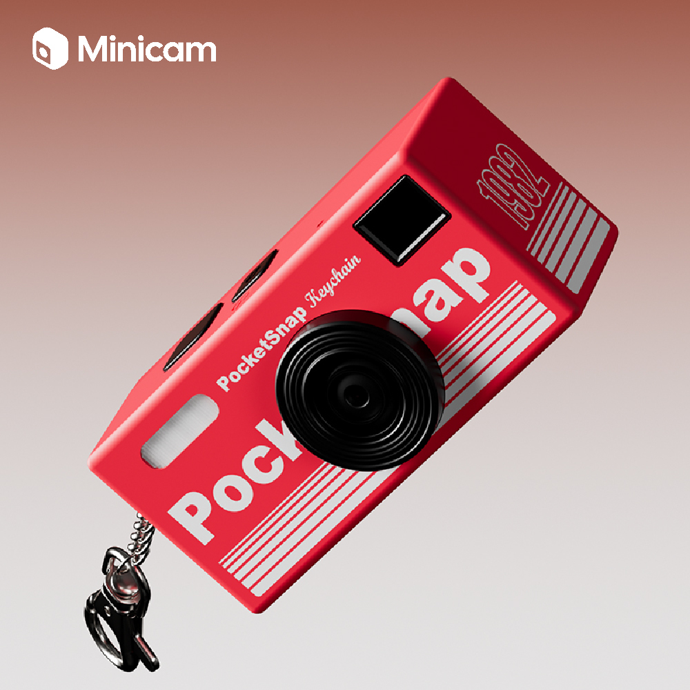 【Minicam 迷你拍】G16 魅力CHARM潮流款 K30 拇指迷你相機-紅色