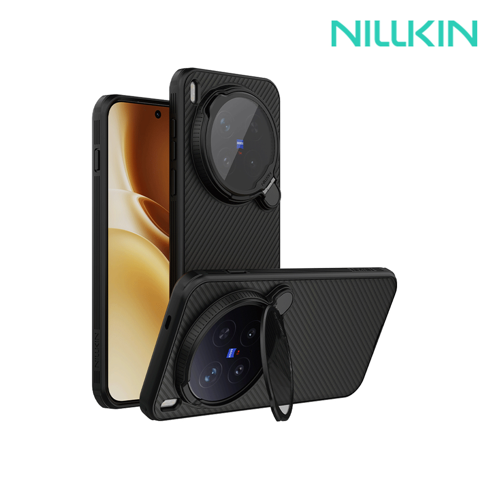 NILLKIN vivo X300 Pro 5G 黑鏡 Prop 磁吸保護殼(透明鏡蓋)(透黑)