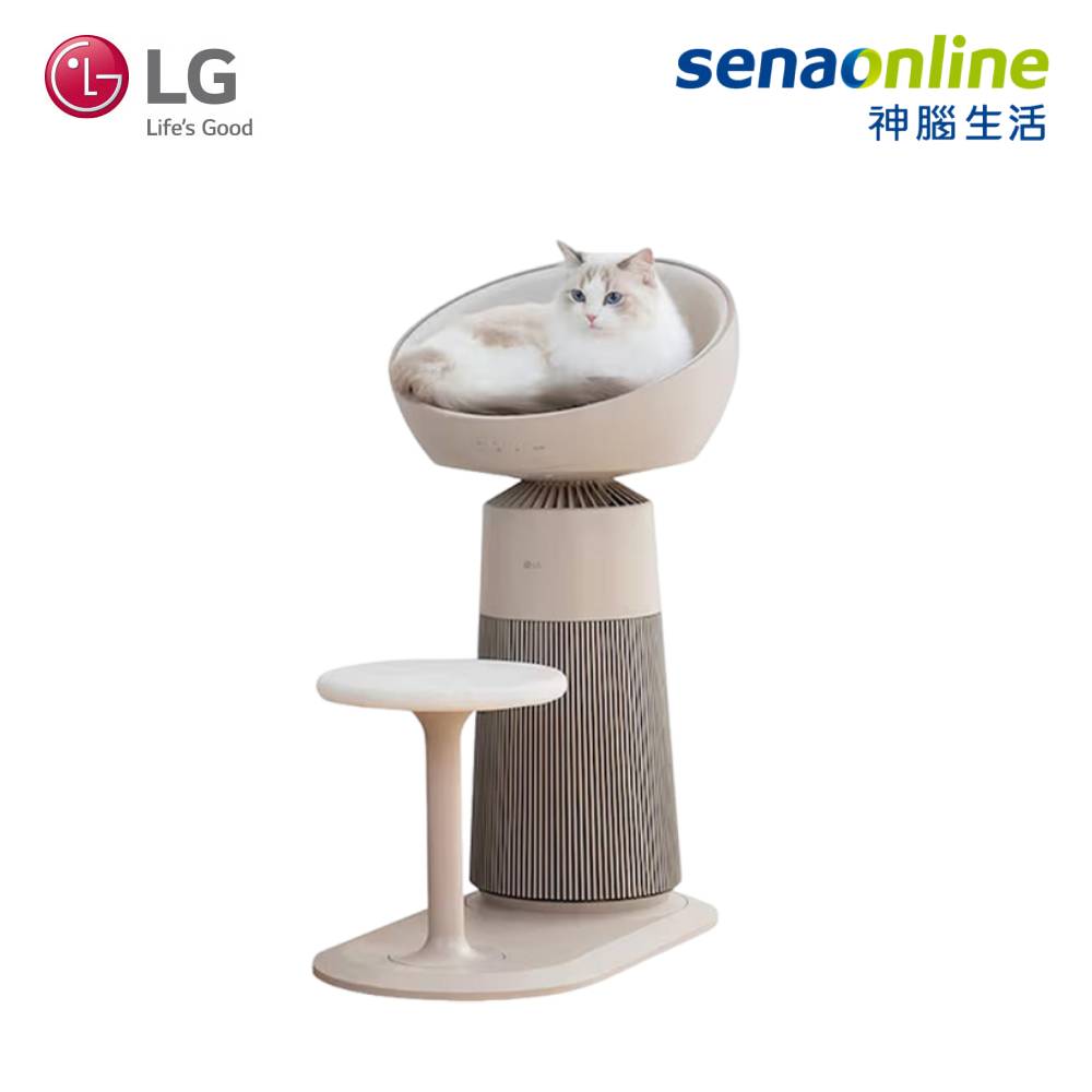 【春暖居家升級】LG 喵太座 AeroCatTower 空氣清淨機 AS251CBZ0