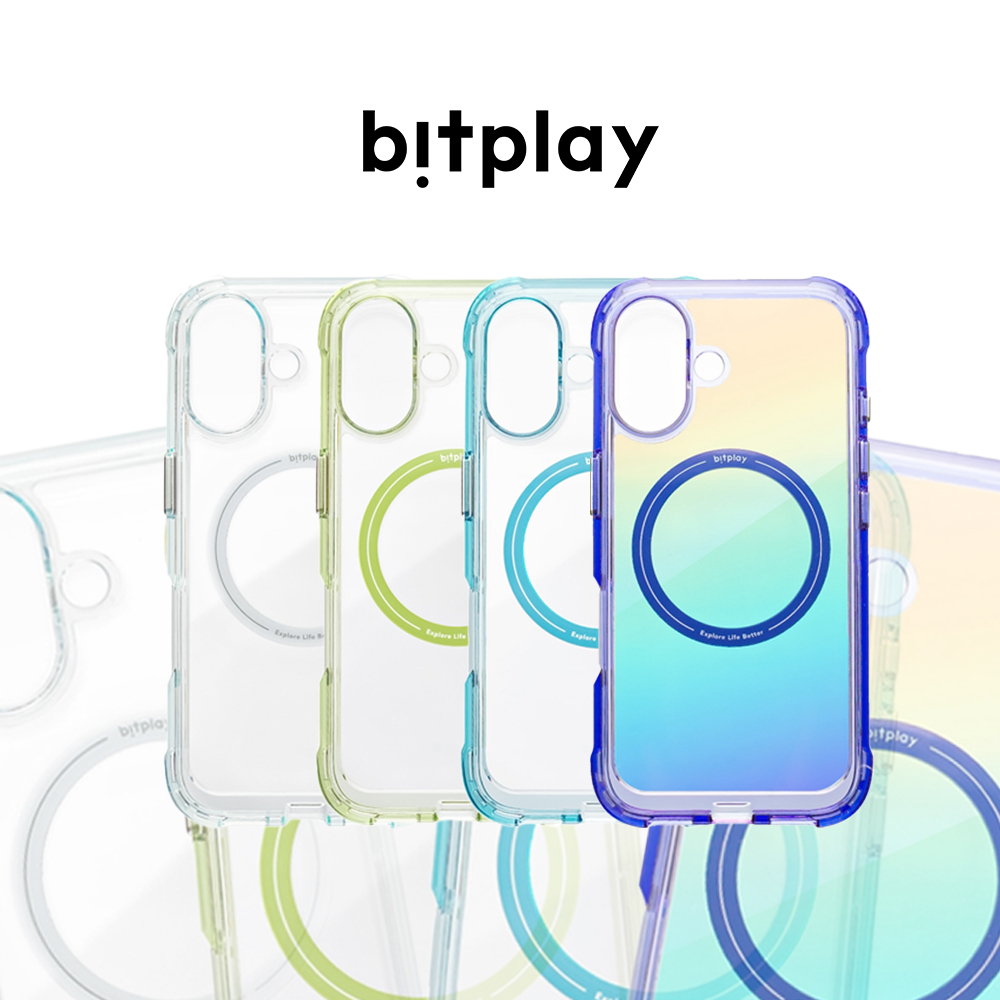 【bitplay】Wander Case 磁吸透彩殼 for iPhone16系列-晴空藍(IP16)