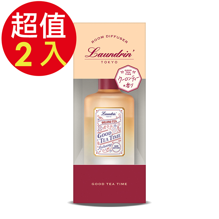 Laundrin 朗德林 Good Tea Time擴香(烏龍茶香)x2入(100ml/入)