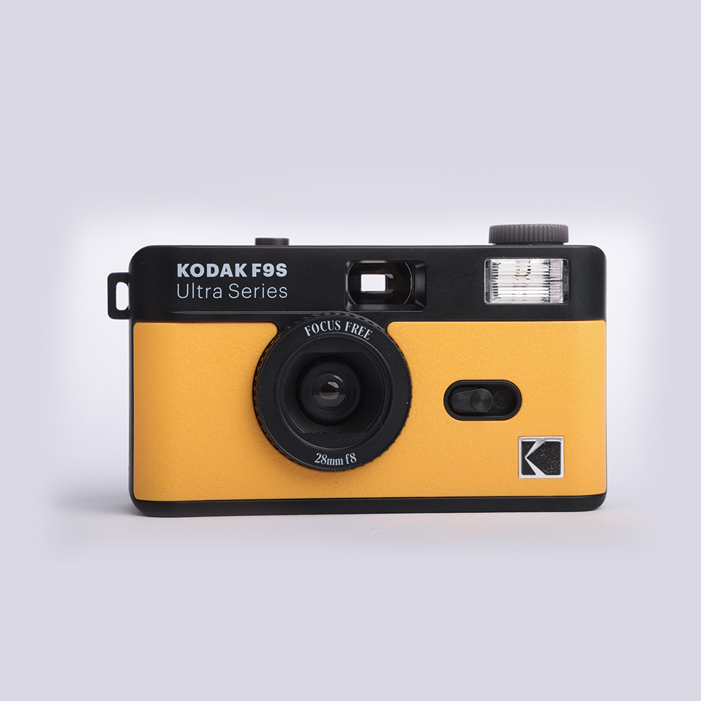 【KODAK 柯達】Ultra F9S 進階復古底片相機-黃色
