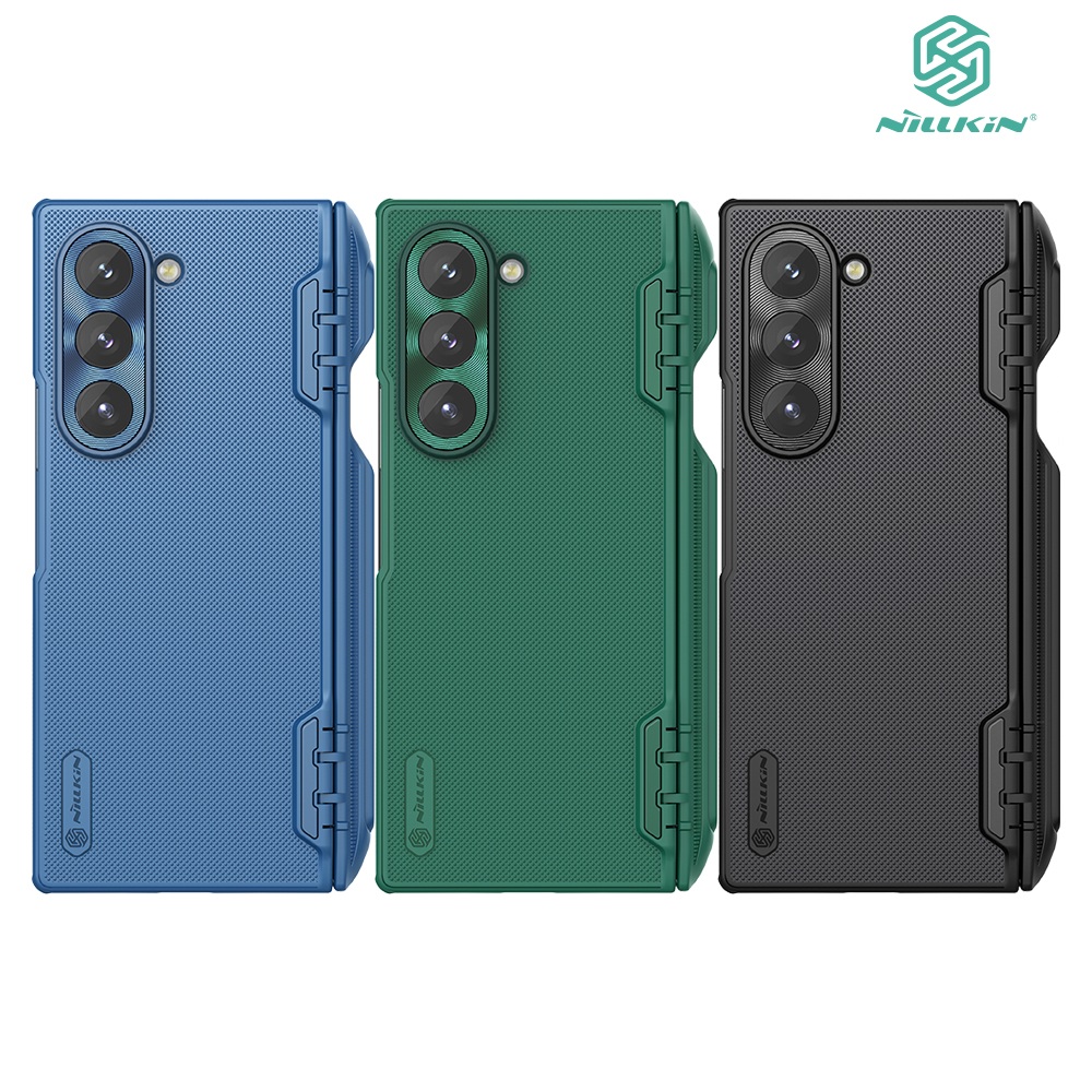NILLKIN SAMSUNG 三星 Galaxy Z Fold 6 5G 磨砂護盾 Fold 保護殼(筆套款)(黑色)