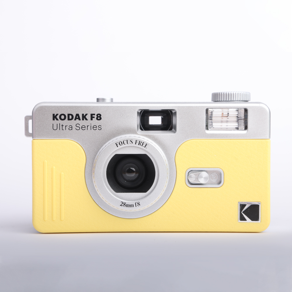【Kodak 柯達】Ultra F8 復古底片相機-萊姆黃