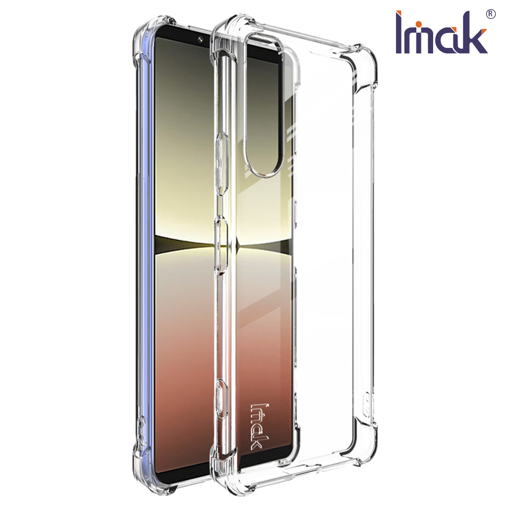 Imak SONY Xperia 5 IV 全包防摔套(氣囊)(透黑)