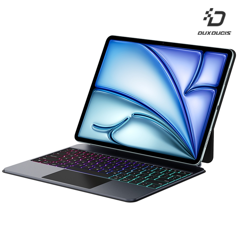 DUX DUCIS Apple 蘋果 iPad Air 13 / iPad Pro 12.9 (2018~2022) DK 鍵盤(MK Pro)(背光版)