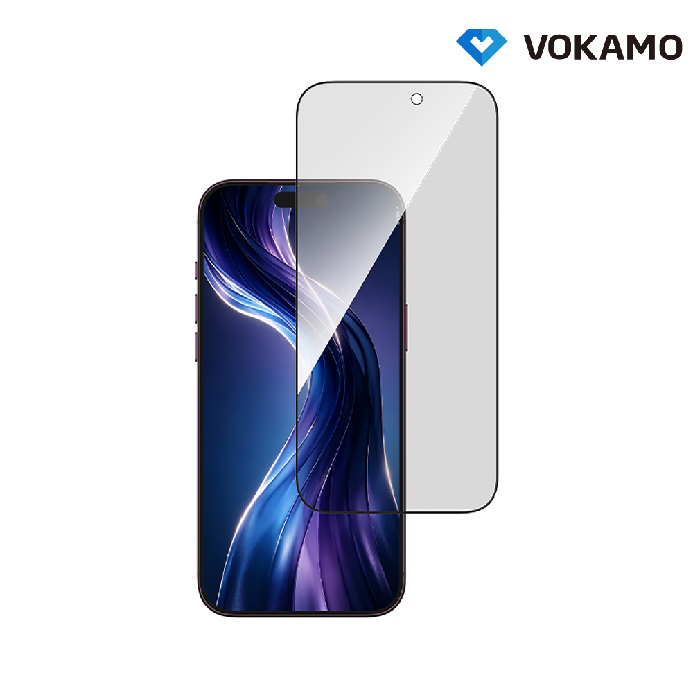 VOKAMO Apple 蘋果 iPhone 18 Pro Max 鑽石防窺鋼化玻璃膜