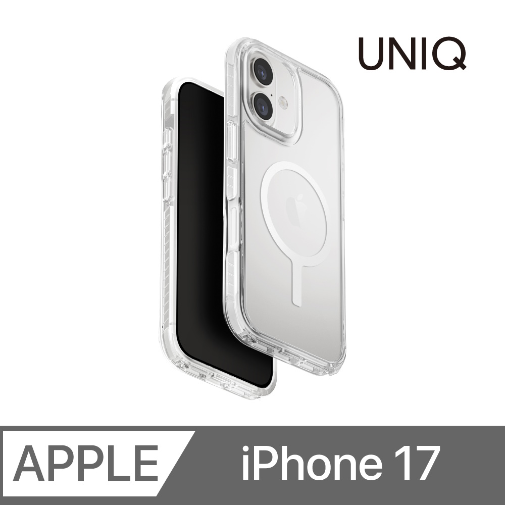 UNIQ Combat iPhone 17 6.3 四角強化軍規磁吸防摔保護殼 白