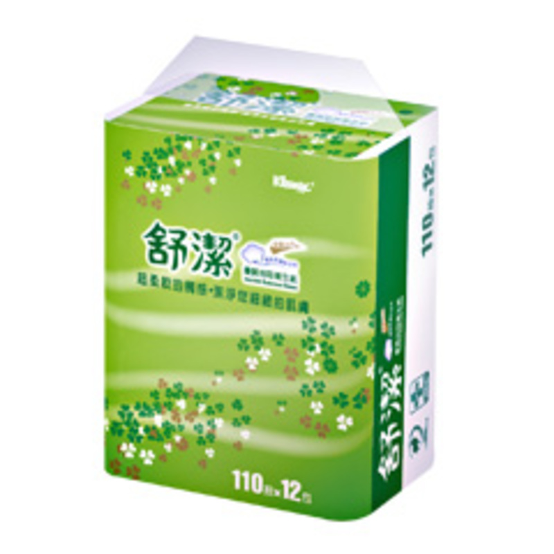 【舒潔】舒潔®優質抽取式衛生紙#22008 110抽X72包 箱購