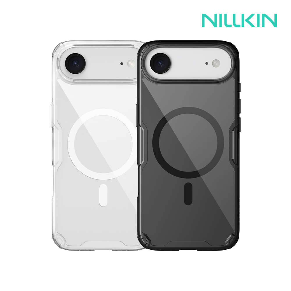 NILLKIN Apple 蘋果 iPhone Air 本色 Pro 磁吸保護套(透黑)