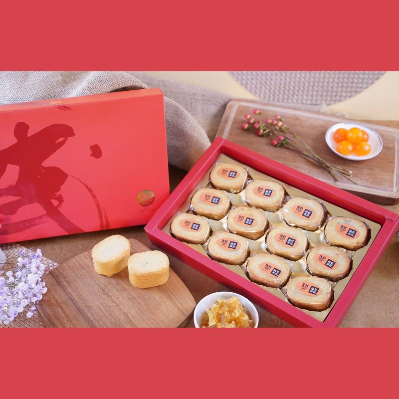 【DOZO嚴選】生計食品-鳳黃酥 12入