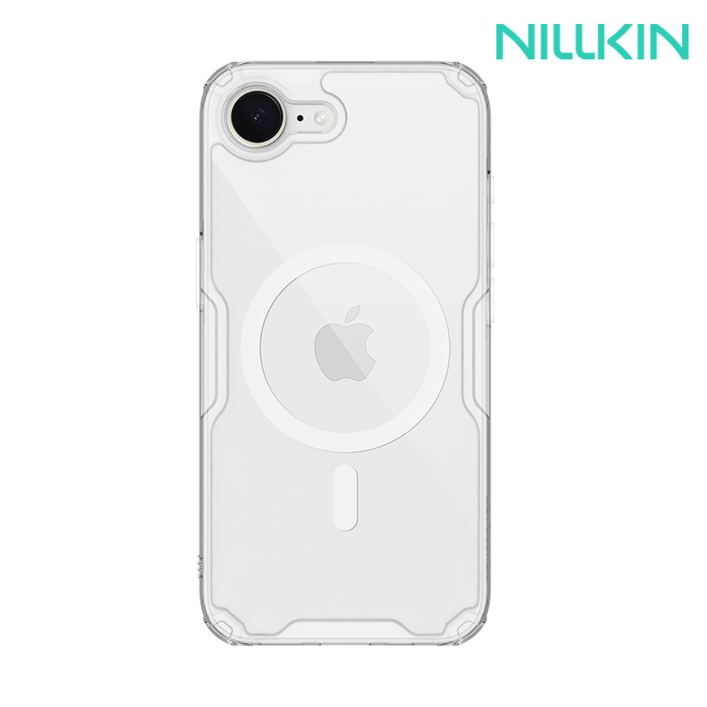 NILLKIN Apple 蘋果 iPhone 17e / 16e 本色 Pro 磁吸保護套(透白)
