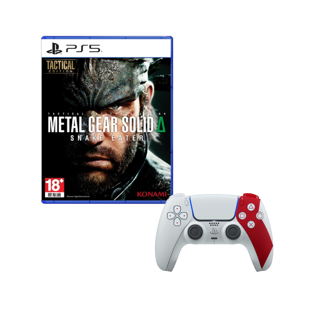 PS5 潛龍諜影 Delta：食蛇者 中文戰術版+DualSense 無線控制器 God of War 戰神 20週年限量版
