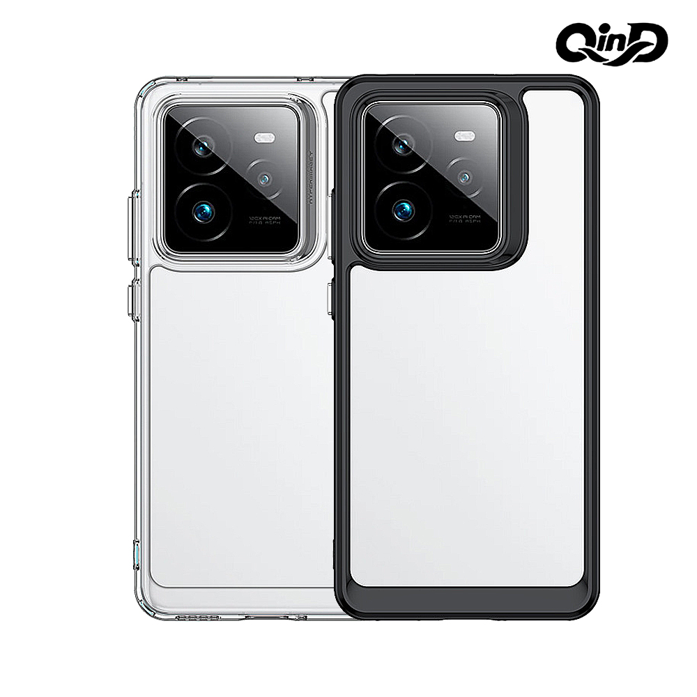 QinD Realme GT7 Pro 5G 雙料太空殼(透明)