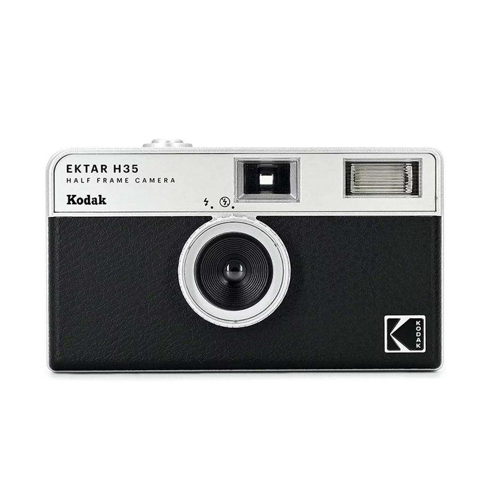 【Kodak 柯達】H35 半格機 復古底片相機-黑色