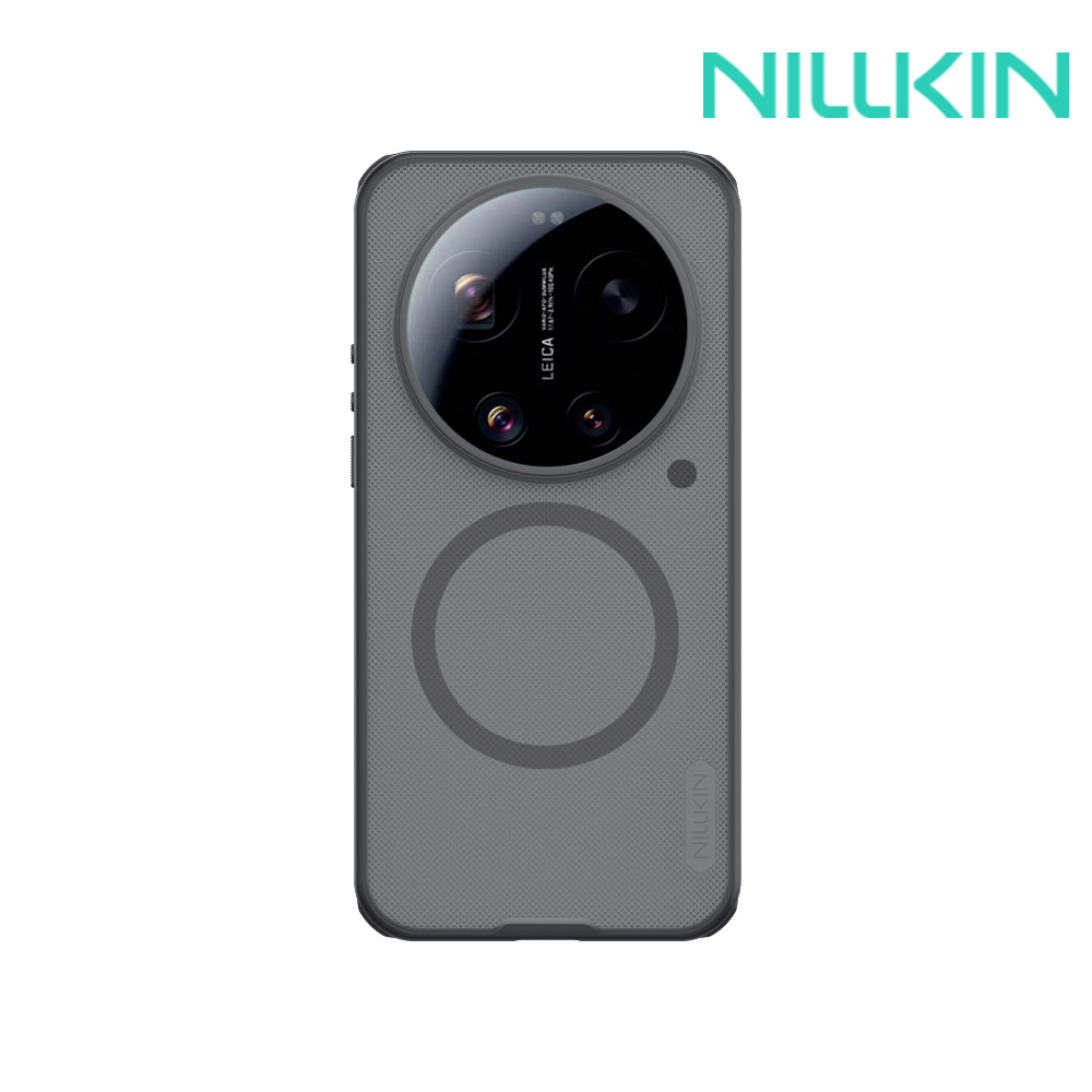 NILLKIN Xiaomi 小米 17 Ultra 5G 磨砂護盾 Pro 磁吸保護殼(透黑)