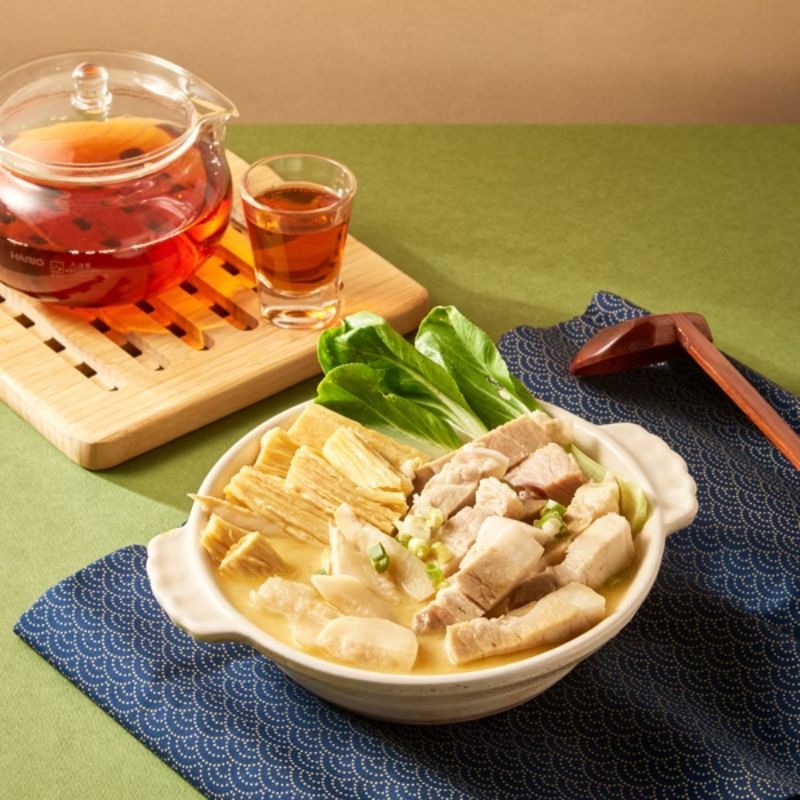 【DOZO嚴選】上海鄉村-駟馬有餘慶：2件組 (砂鍋醃篤鮮+蔥燒鯽魚 )