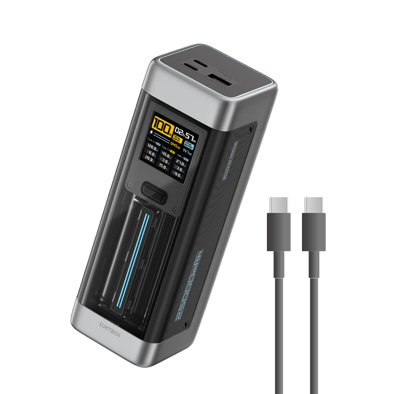 【Wh+CCC標示】CUKTECH 酷態科 20號 210W 大容量 行動電源 25000mAh(P23)