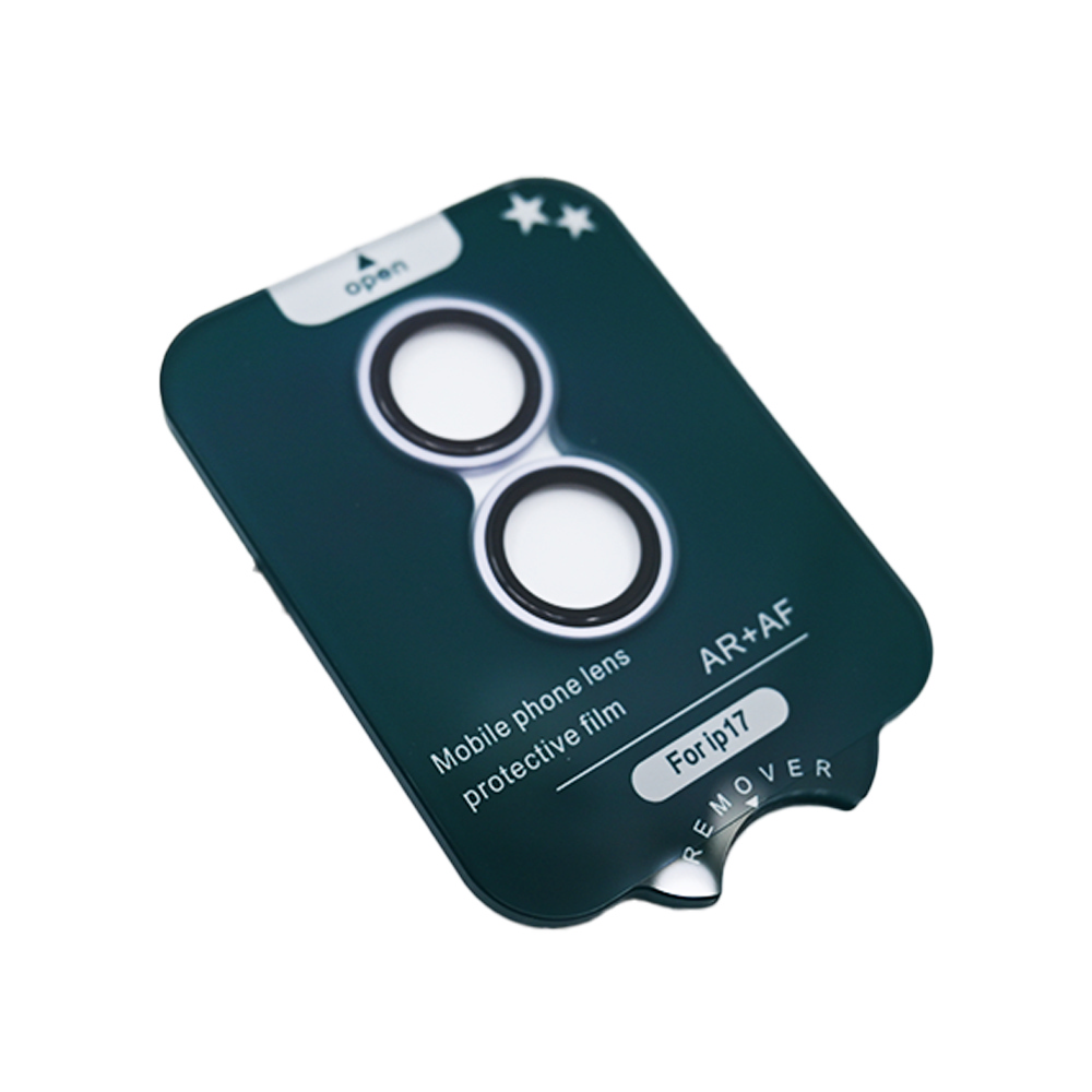 QinD Apple 蘋果 iPhone 17 鷹眼鏡頭保護貼(AR+AF)(薰衣草紫)