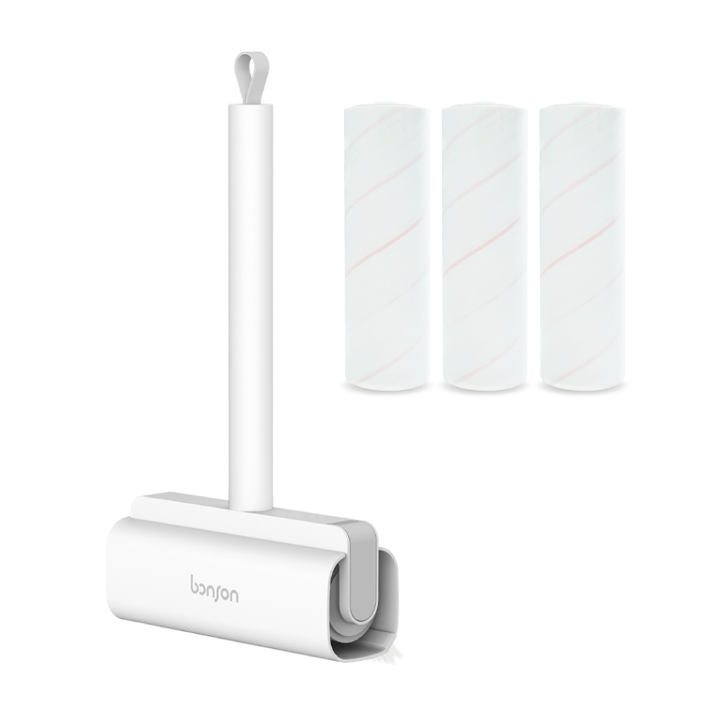 【4/1~4/30】bonson | 伸縮黏毛棒+伸縮黏毛棒-替換裝(3捲)