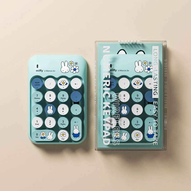 Miffy x MiPOW 米菲無線數字鍵盤MPC100 藍色