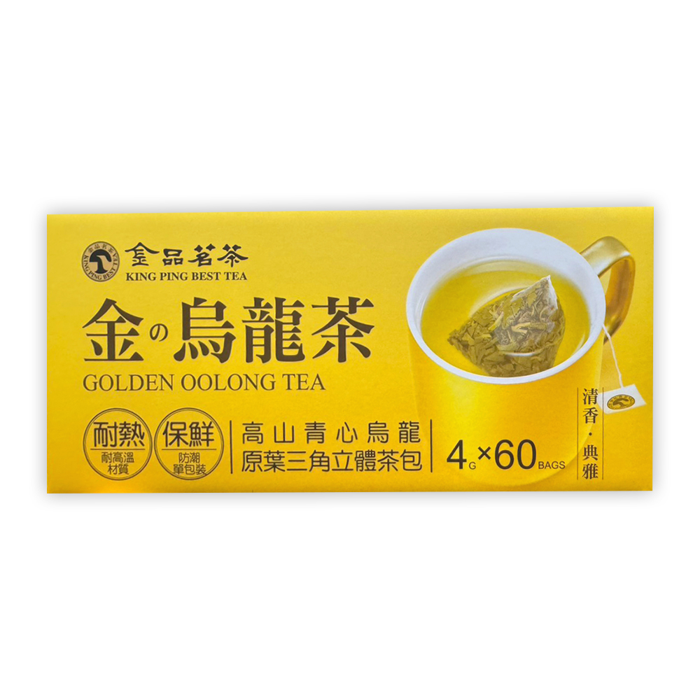 金品茗茶 金烏龍立體茶包 4g x 60包