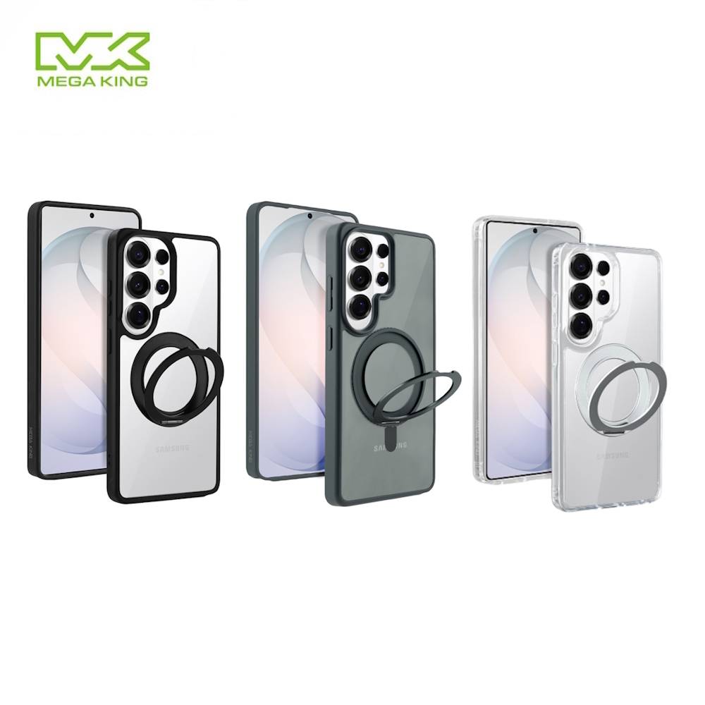 MEGA KING 三星 Galaxy S26 Ultra 磁吸立架保護套