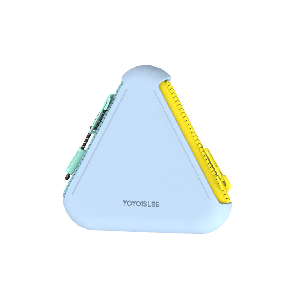 YOYOISLES Mini Bag 雙拉鍊零錢包(冰川藍)