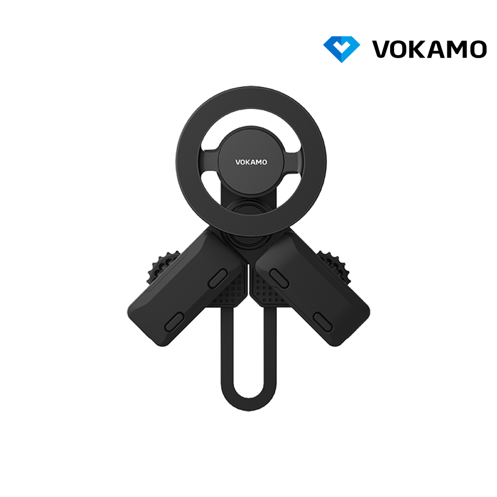 VOKAMO 合金磁吸中控螢幕多角度車用手機支架