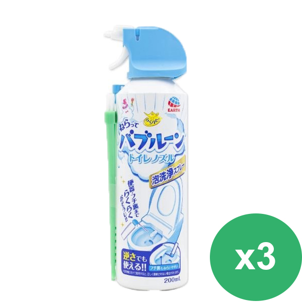 興家安速 馬桶縫隙/免治噴嘴清潔劑200ML*3瓶