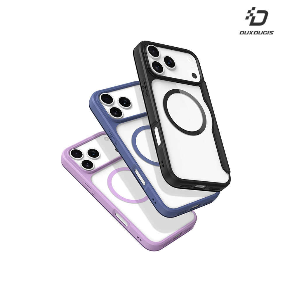 DUX DUCIS Apple 蘋果 iPhone 17 Pro SKIN X Pro 皮套(黑色)