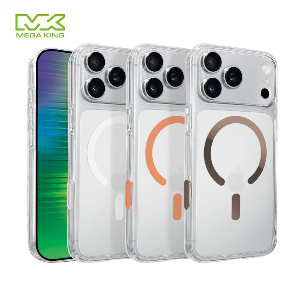 MEGA KING iPhone 17 Pro Max 6.9 快捷感測磁吸保護殼