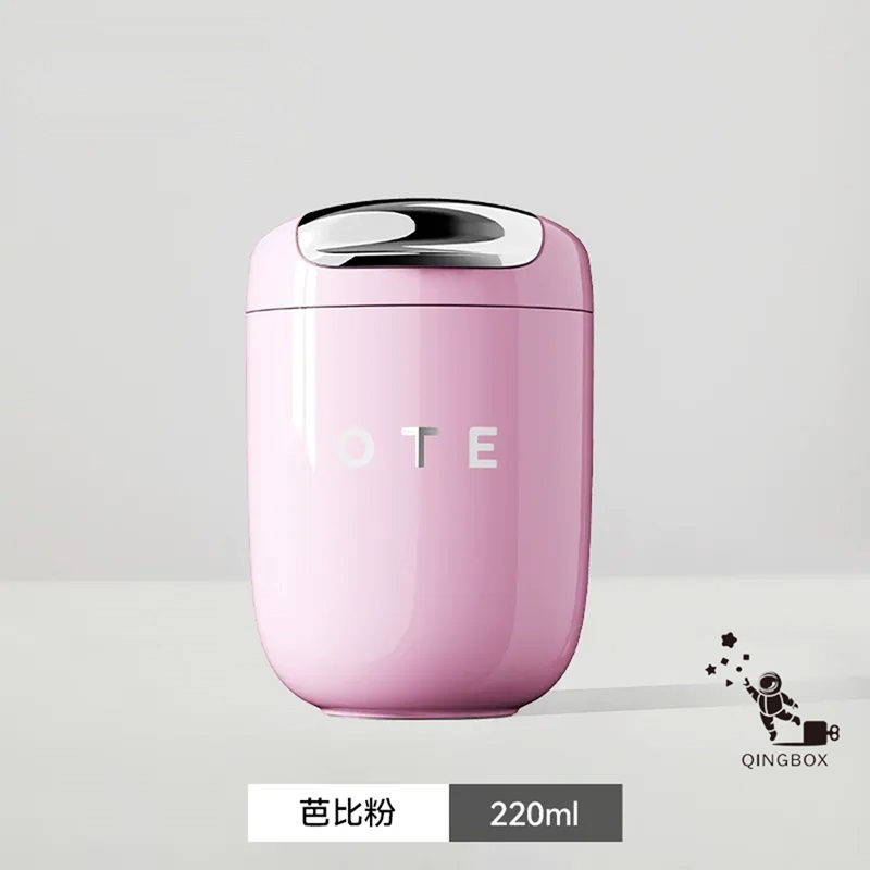 OTE歐堤 LQ 220ML Raincolor W1 316不銹鋼迷你保溫杯 隨行杯 芭比粉