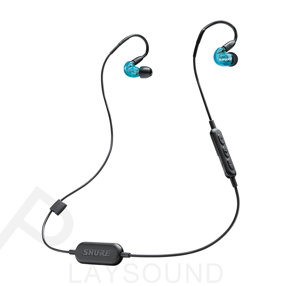SHURE SE215 Wireless藍色 特別版 可換線 耳道式 藍牙耳機 SE215SPE-B-BT1