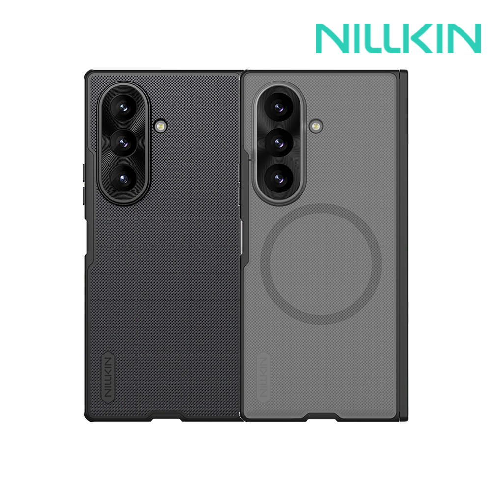 NILLKIN SAMSUNG 三星 Galaxy Z Fold 8 Ultra 5G 磨砂護盾 Fold 磁吸保護殼(透黑)