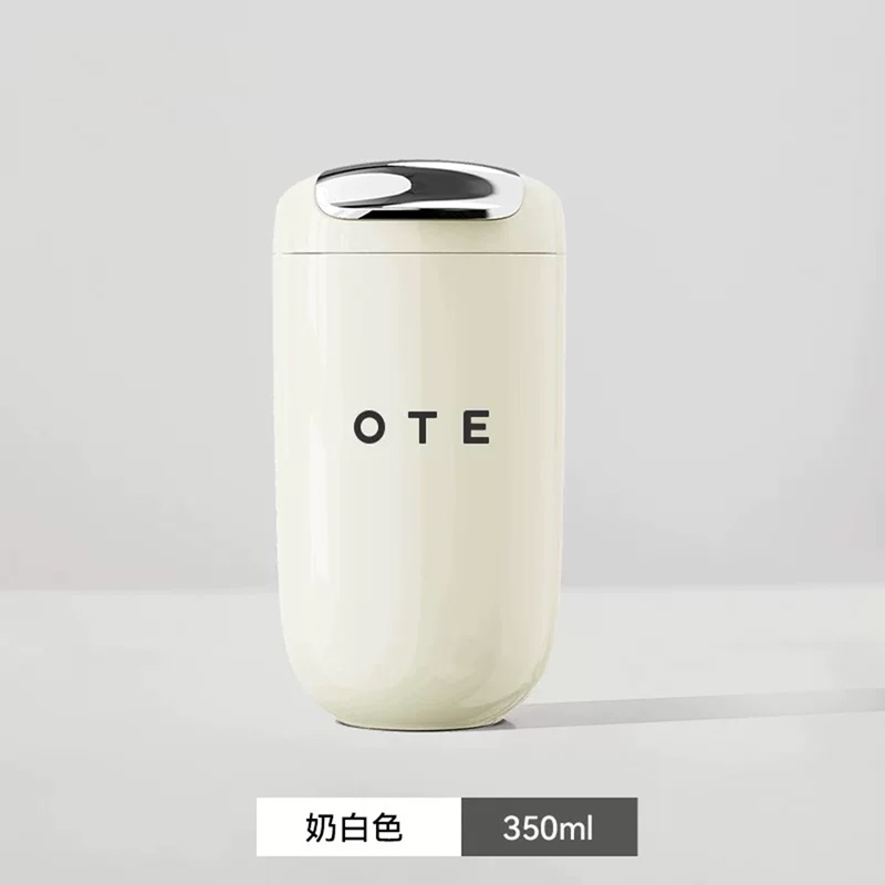 OTE歐堤 LQ 350ML Raincolor W 316不銹鋼保溫杯 隨行杯 奶白色