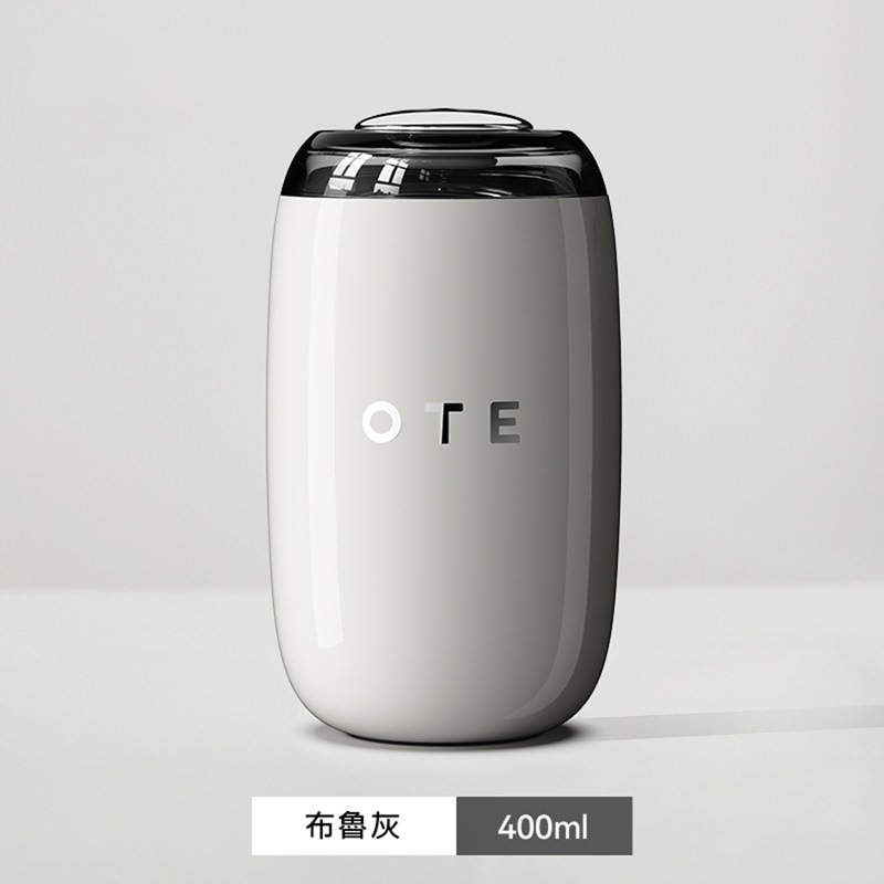 OTE歐堤 LQ 400ML Raincolor W9 316不銹鋼酒桶杯 保溫杯 隨行杯 布魯灰