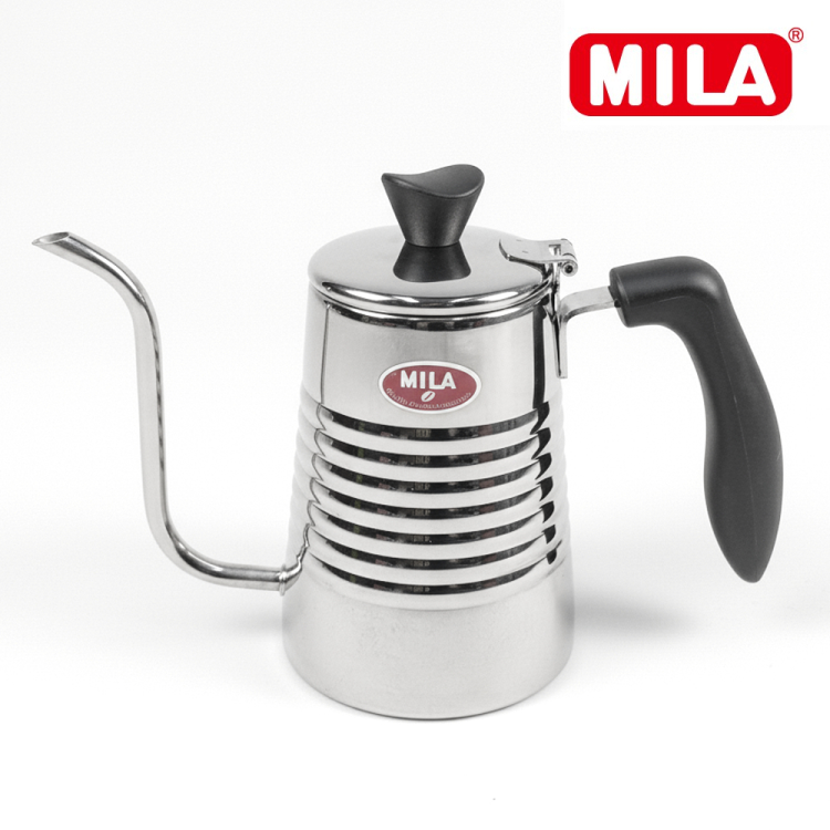 MILA不鏽鋼原色咖啡細口壺700ml
