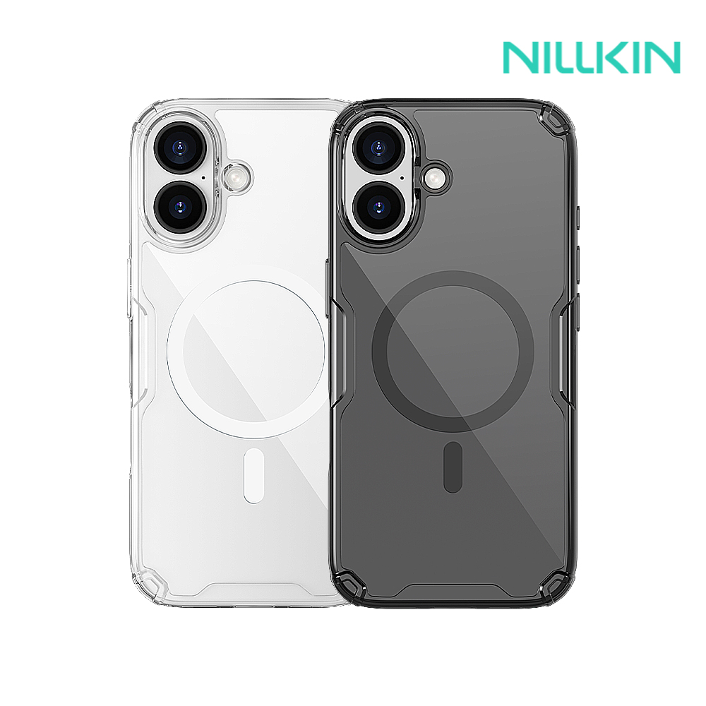 NILLKIN Apple 蘋果 iPhone 17 本色 Pro 磁吸保護套(透黑)