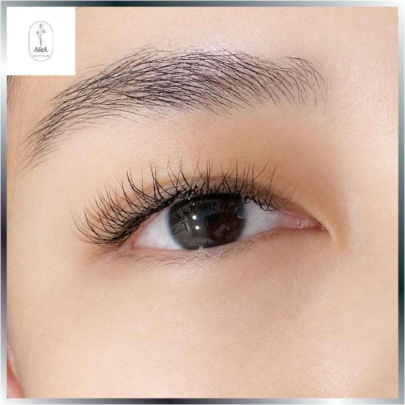 台北中山【A&A beauty salon】自然裸感人魚y毛美睫體驗券  (MO)