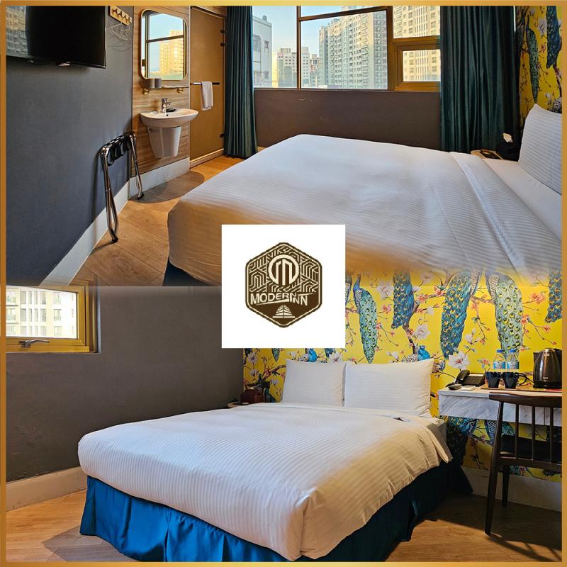 台中【華利大旅社】平日標準雙人房住宿券MO25