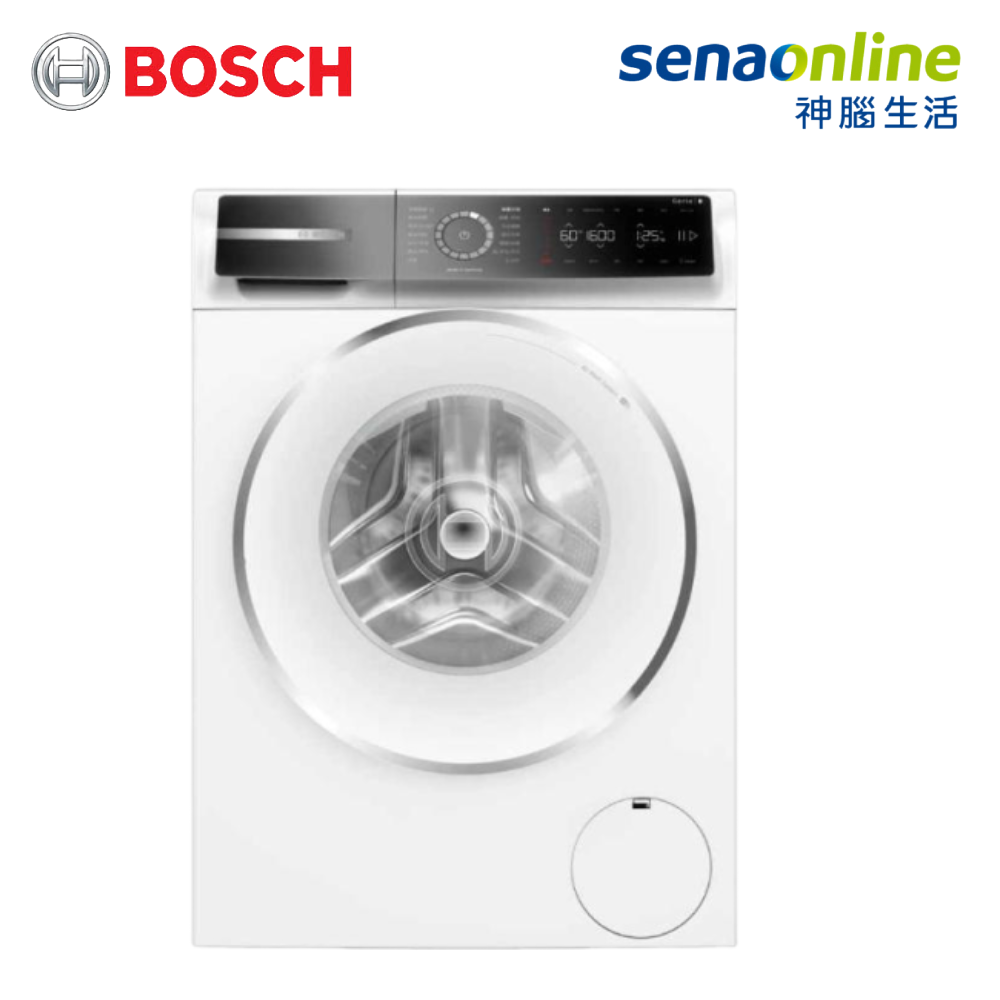 BOSCH 博世 WGB25600TC 10KG 蒸氣除皺滾筒洗衣機