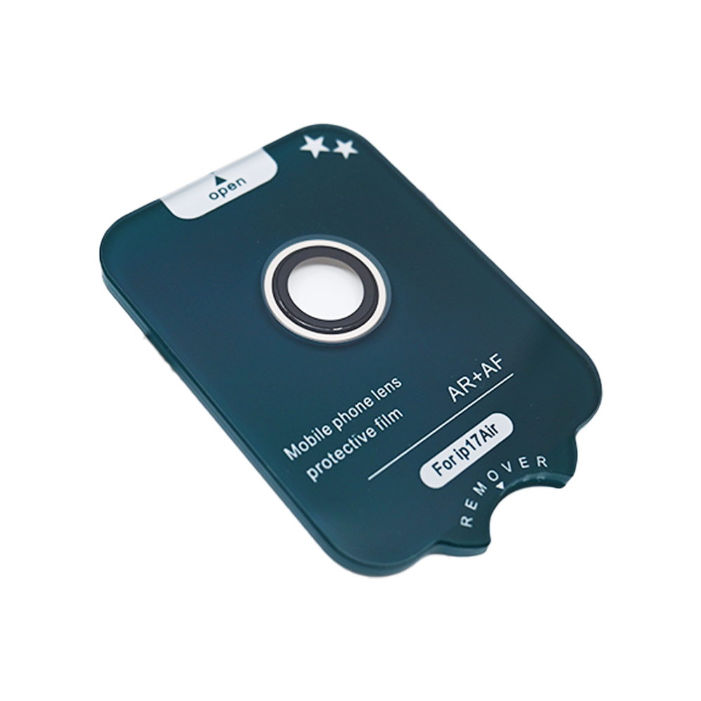 QinD Apple 蘋果 iPhone Air 鷹眼鏡頭保護貼(AR+AF)(銀色)