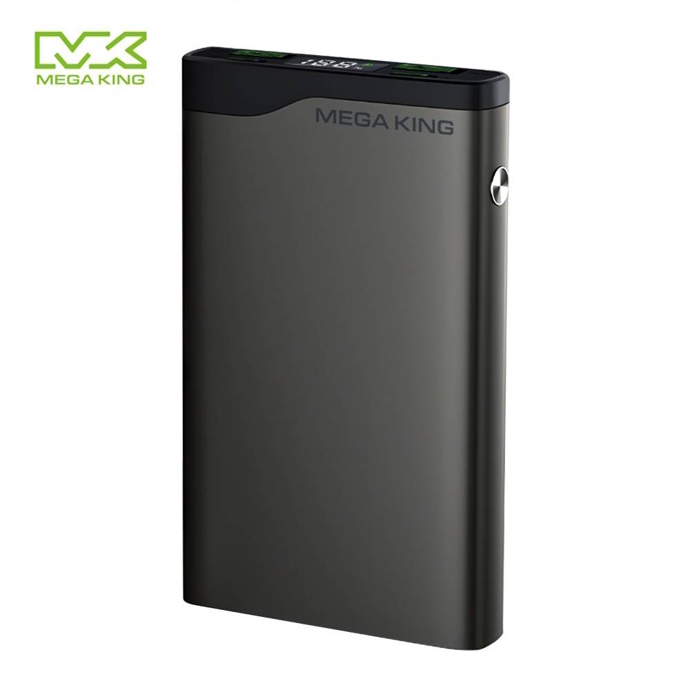 MEGA KING 10000 鋁合金20W快充行動電源 灰