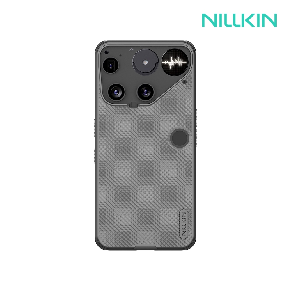NILLKIN Nothing Phone (3) 磨砂護盾 Pro 保護殼(透黑)