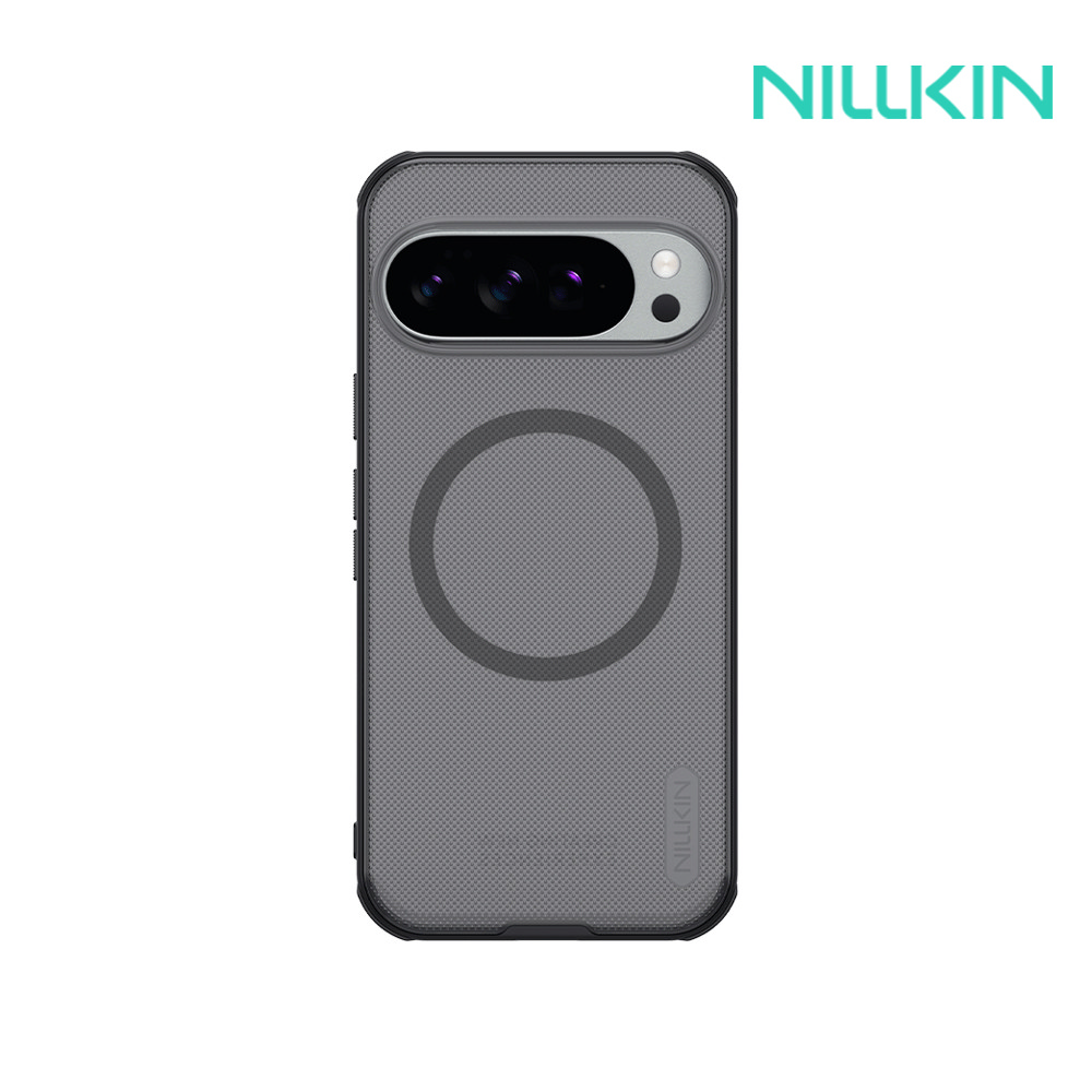 NILLKIN Google Pixel 10 / Pixel 10 Pro 磨砂護盾 Pro 磁吸保護殼(透黑)