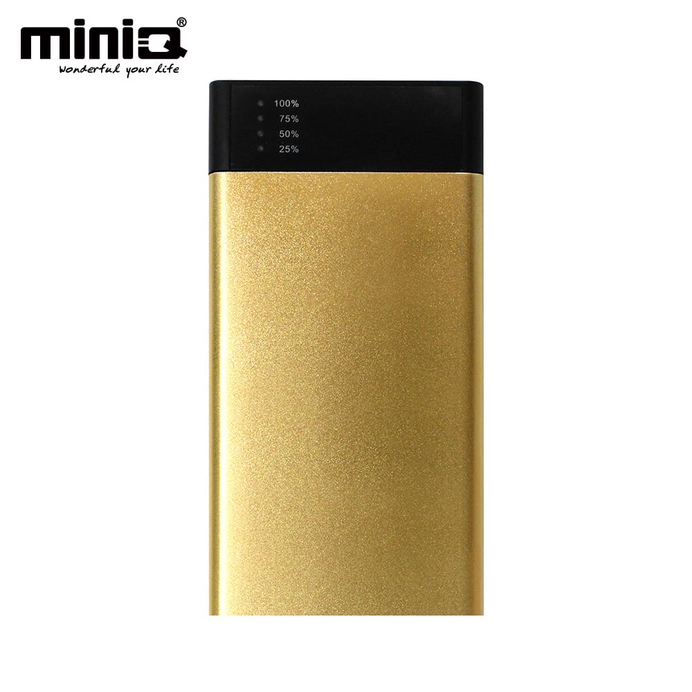 miniQ 18000超大容量雙輸出行動電源 - 金色