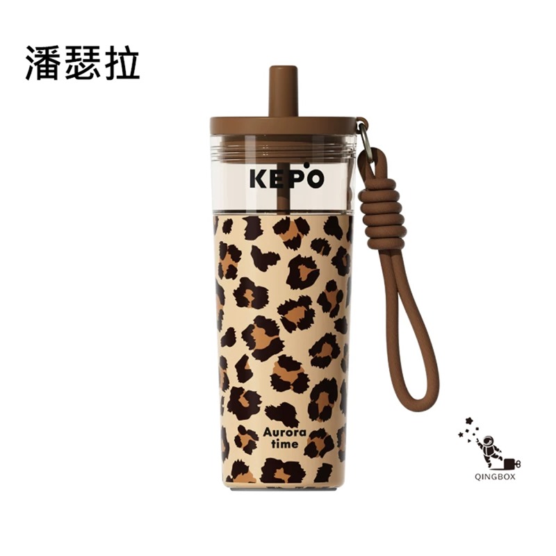KEPO LQ 700mL KC016 316L不鏽鋼茶水分離保溫杯 陶瓷款 潘瑟拉